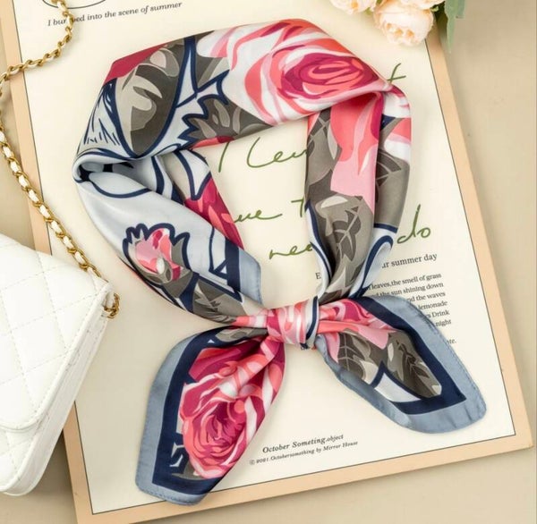 foulard abstrait Floral