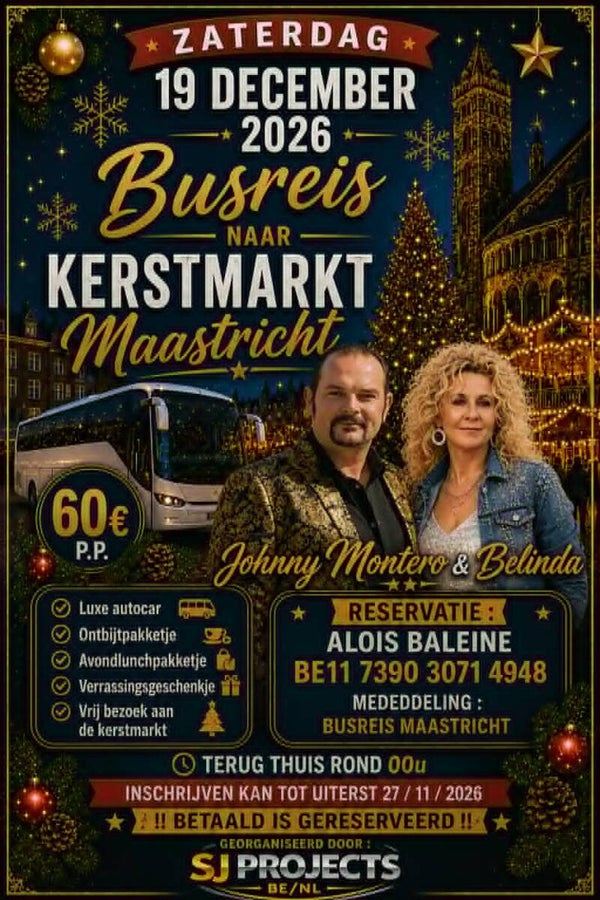 BUSREIS KERSTMARKT MAASTRICHT