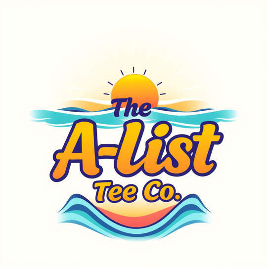 The A-list Tee Co. logo shirt