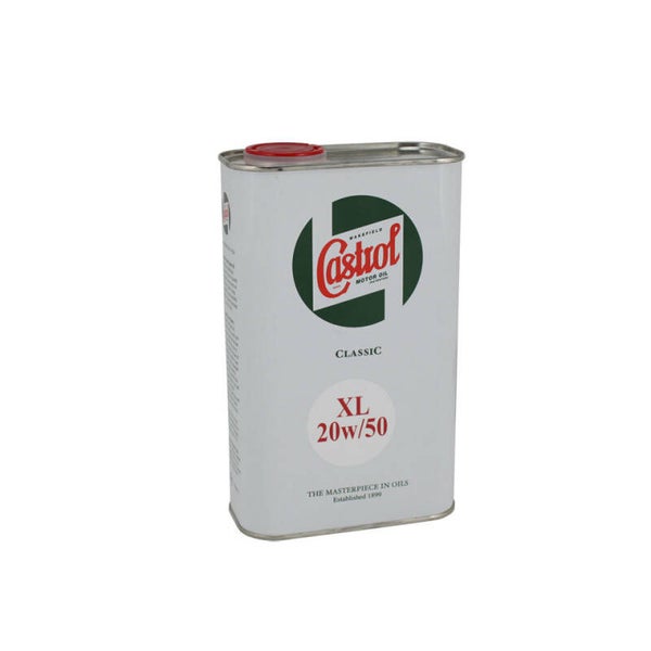 1 Liter Castrol classic 20w50 in blik