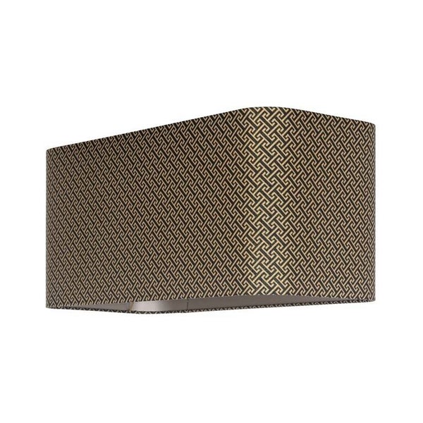 Lampenkap Geo rechthoek (Donna-21056-Geo Classic Big 9999 Black) - Richmond