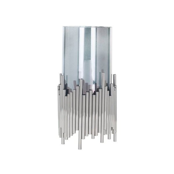 Windlicht Chiela zilver groot (Silver) - Richmond