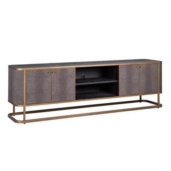 TV-dressoir Classio 4-deuren (Brushed Gold) - Richmond