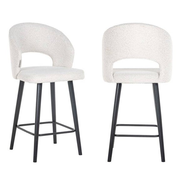 Counterstoel Savoy white bouclé (Copenhagen 900 Bouclé White) -  Richmond