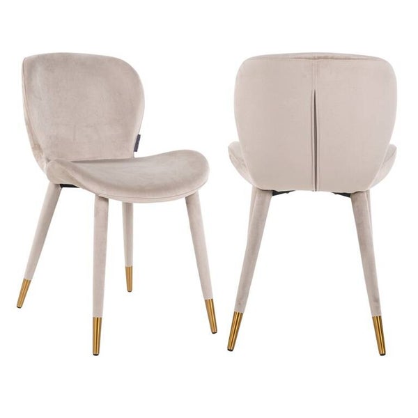 Stoel Sara khaki velvet fire retardant (FR-Quartz 903 Khaki) - Richmond