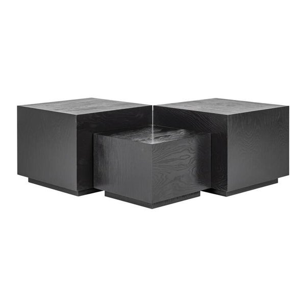 Salontafel Quatro set of 4 (Black) - Richmond