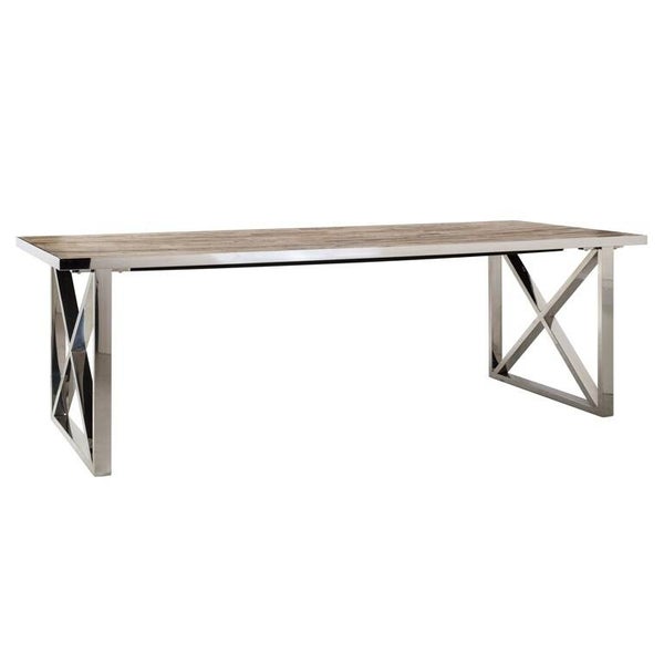Eettafel Redmond 230x100 met kruispoten - Richmonmd