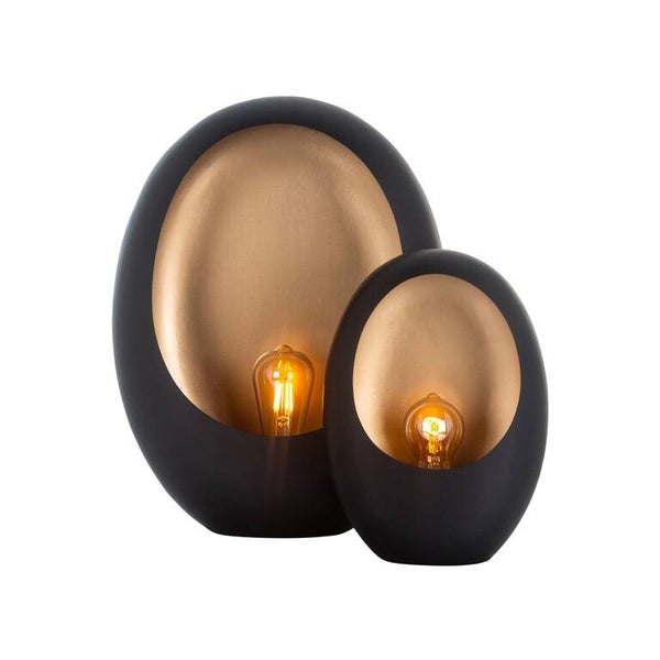 Tafellamp Lina groot (Black/gold) - Richmond