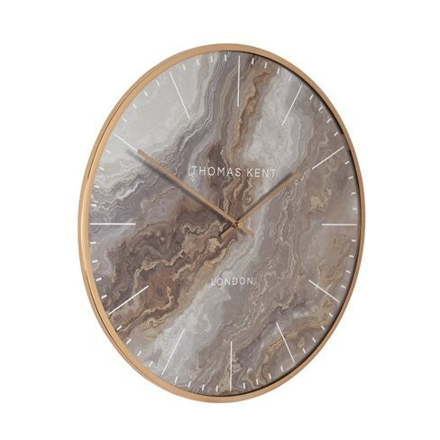 Clock rd Oyster S amber/gold