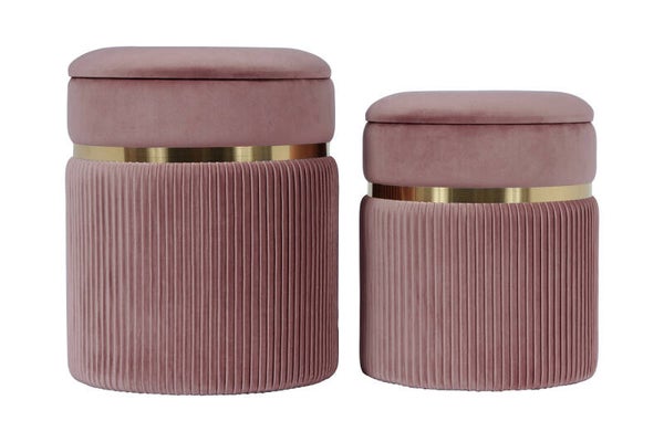 Kruk Zora 325 Set Van 2 Oud Roze/Goud