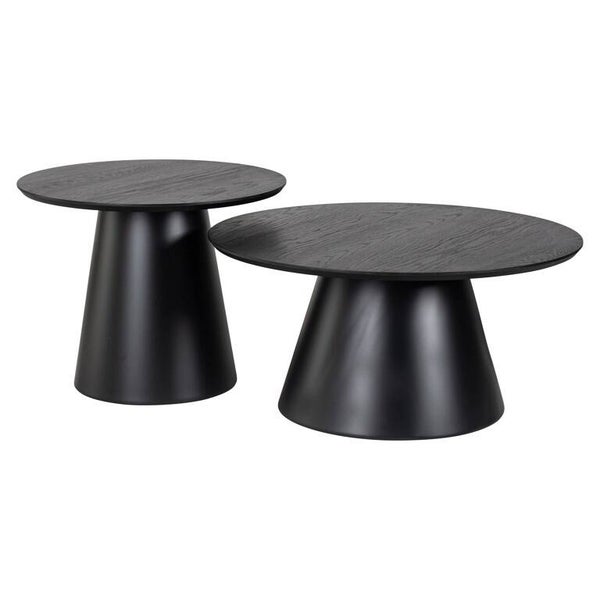Salontafel Jazz set van 2 (Black) - Richmond