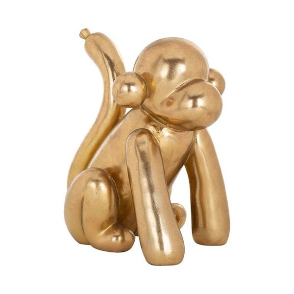 Monkey deco object (Gold) - Richmond