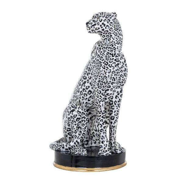 Deco object Cheetah (Black/white)  - Richmond