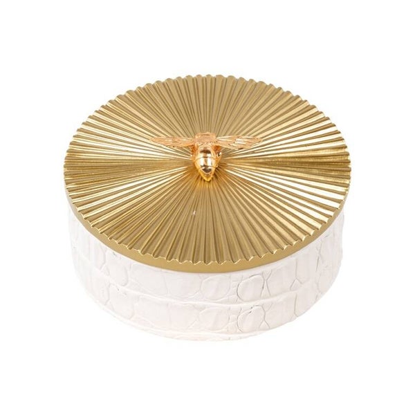 Opberg box Beez wit groot (White) - Richmond