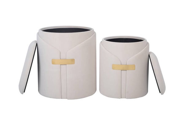 Kruk Forcet 125 set van 2 grijs