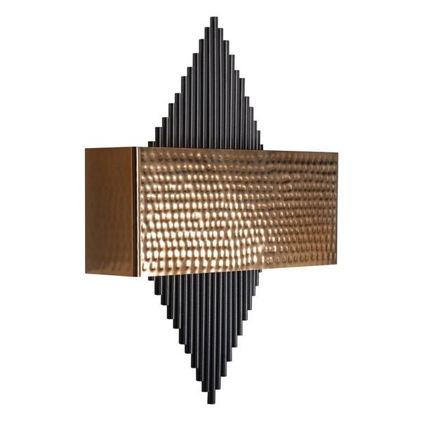 Wandlamp Loua (Black/gold) - Richmond