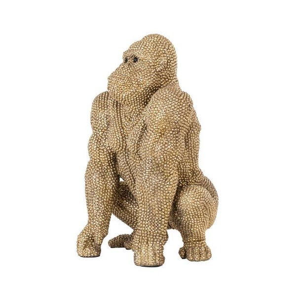 Deco object Gorilla goud klein (Gold) - Richmond