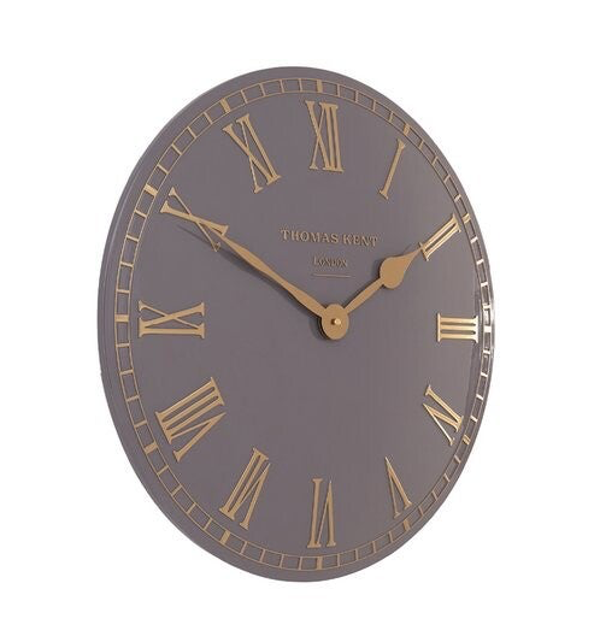 Clock rd Oxford grey