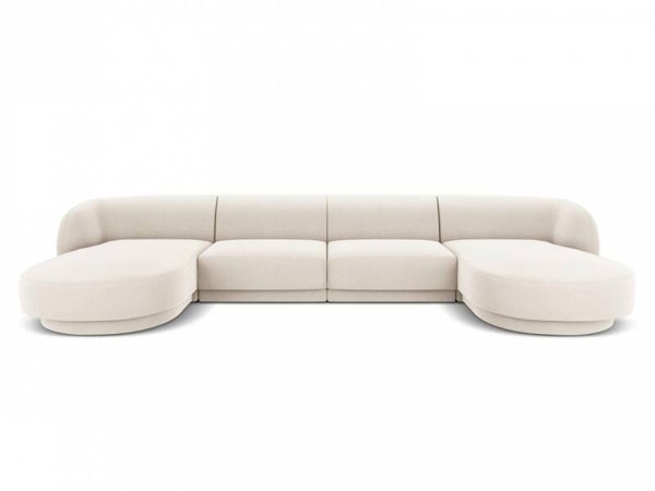 Miley Panoramic - Velvet / 5-Zitsbank