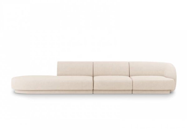 Miley - Chenille / 4 Zitsbank