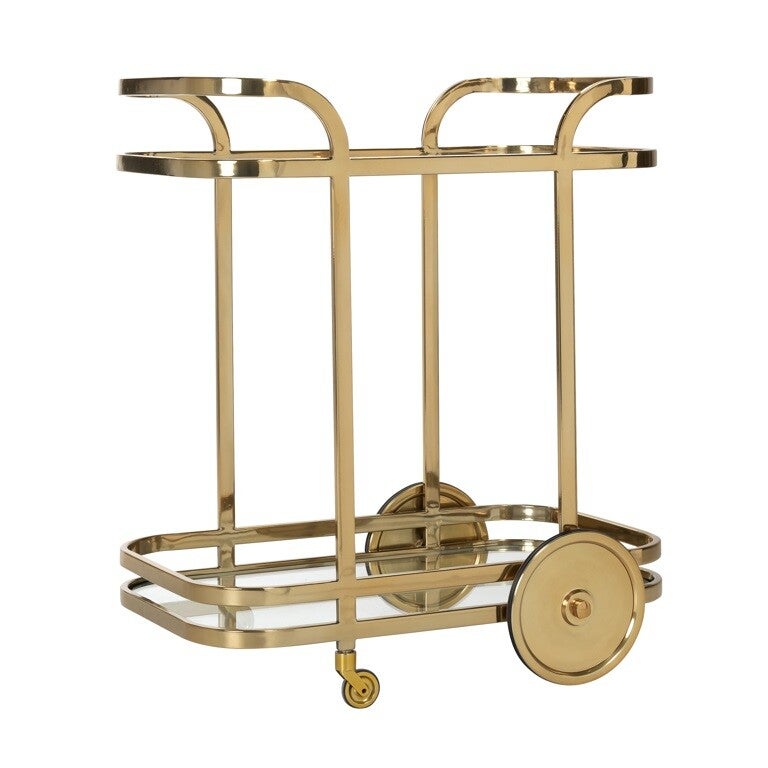 Trolley X.O. goud met glas (Gold) - Richmond