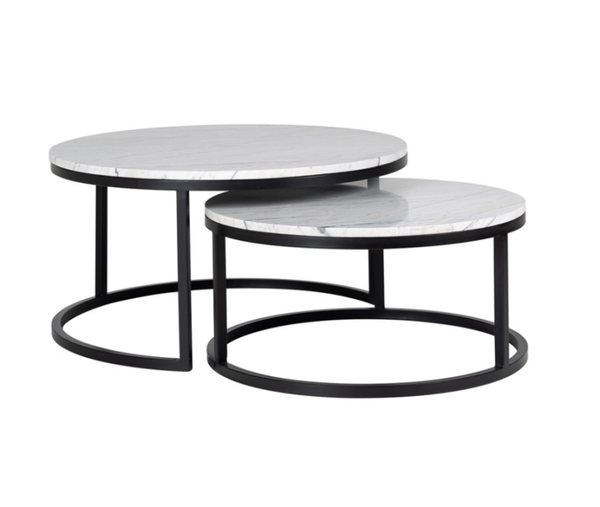 Salontafel Lexington set van 2 (White) - Richmond