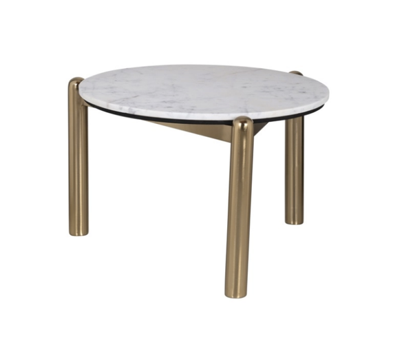 Salontafel Jael 61Ø (White) - Richmond