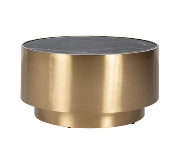 Salontafel Cossai 80Ø (Gold) - Richmond