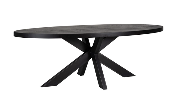 Eettafel TOP Watson ovaal 235 (Black) - Richmond