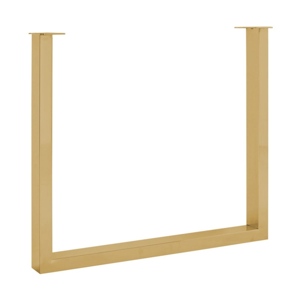 Eettafelpoten set U-poot goud (Gold) - Richmond