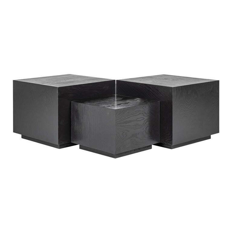 Salontafel Quatro set of 4 (Black) - Richmond