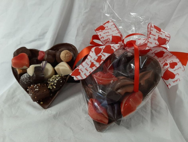 Hart met bonbons