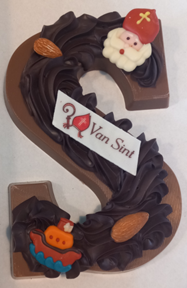 Luxe chocoladeletter S