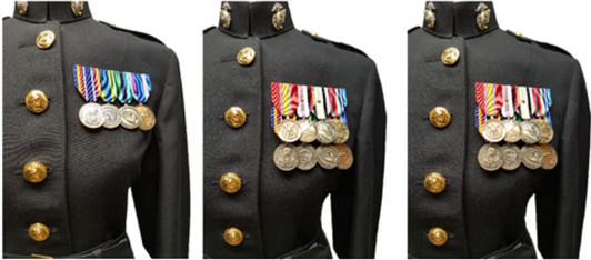 Female Officer Blue Dress A (medals) / Blue Dress | USMC Uniform Guide
