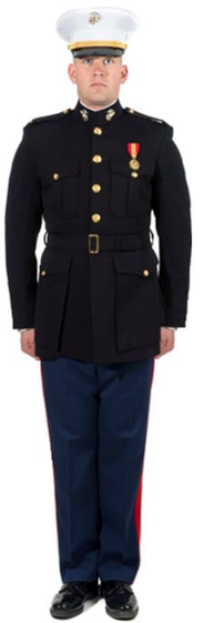 Service Alphas Jacket Blue Dress | USMC Uniform Guide