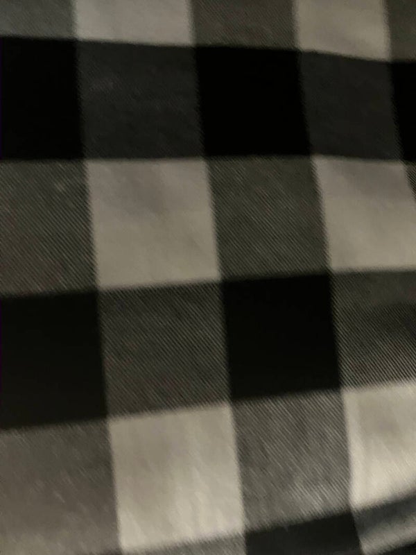 Black and White Checkered