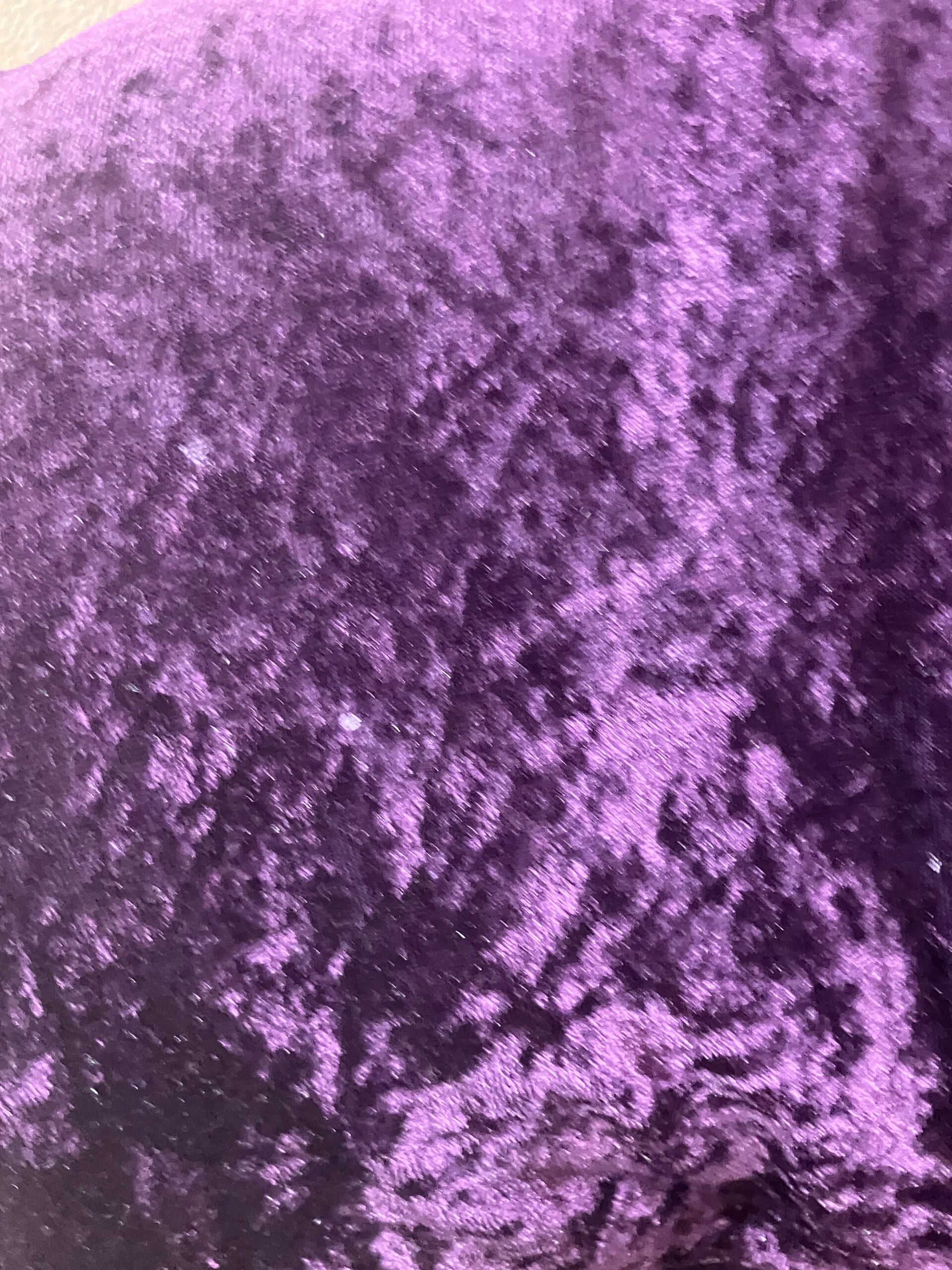Purple Crushed Velvet