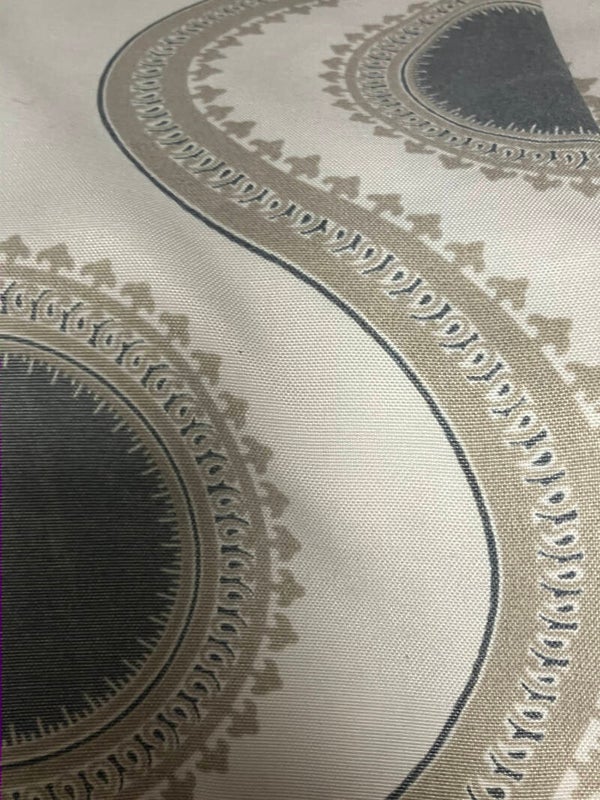 blue and cream