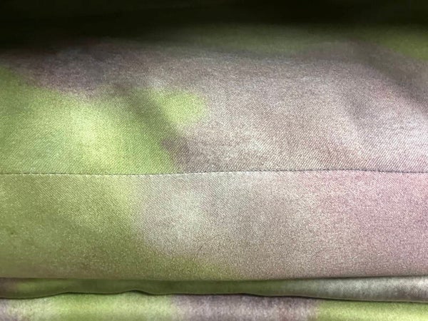 Green and Purple Watercolor