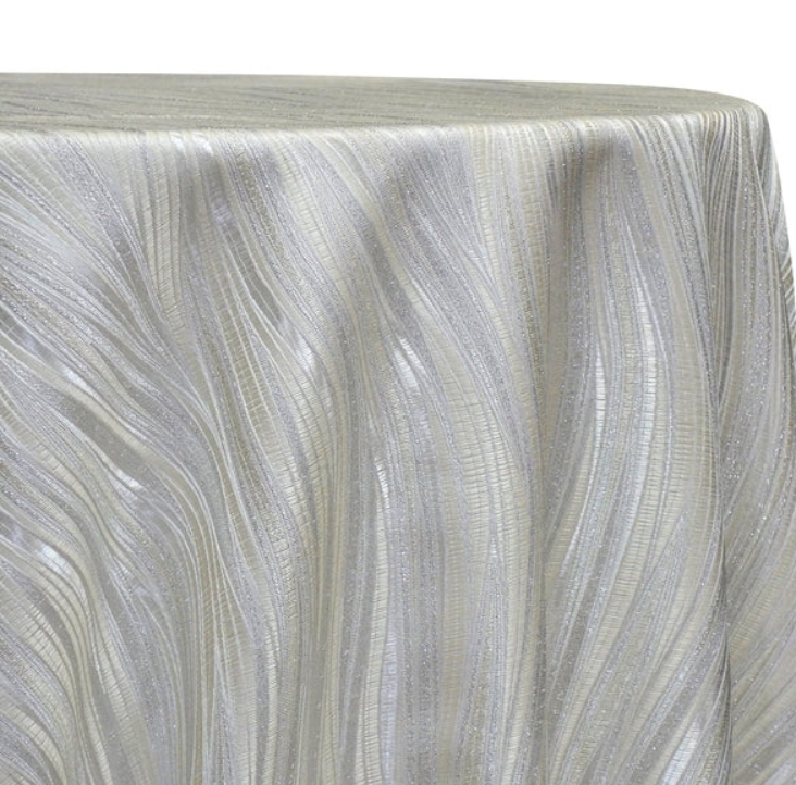 White/ Silver Wave
