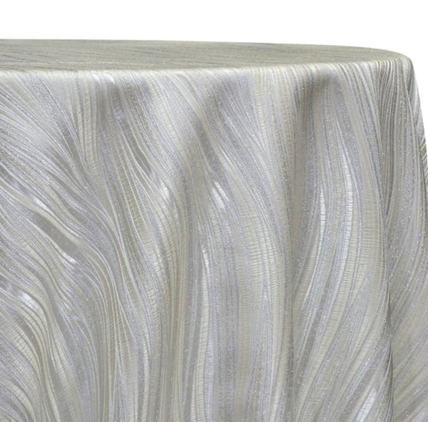 White/ Silver Wave