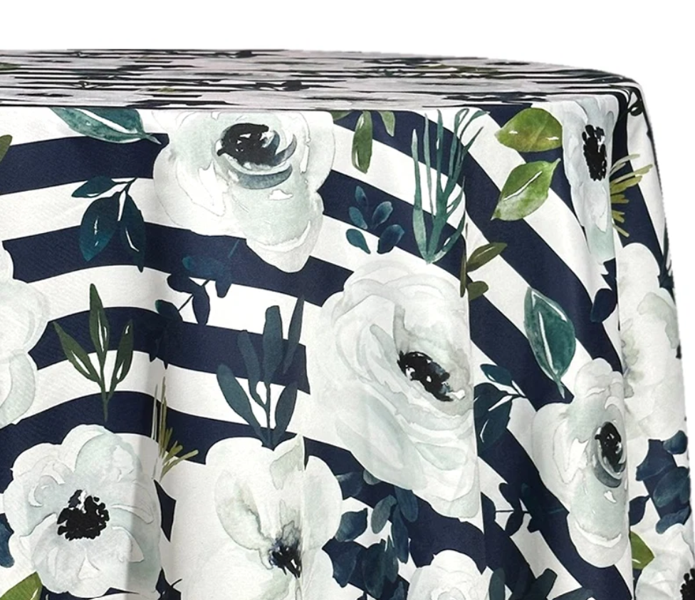 Black and White Floral