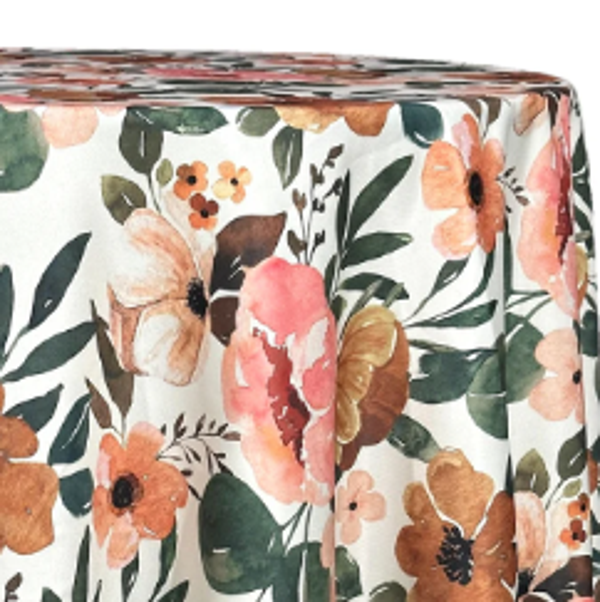 Peach Floral