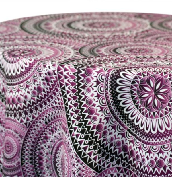 Purple Geometric
