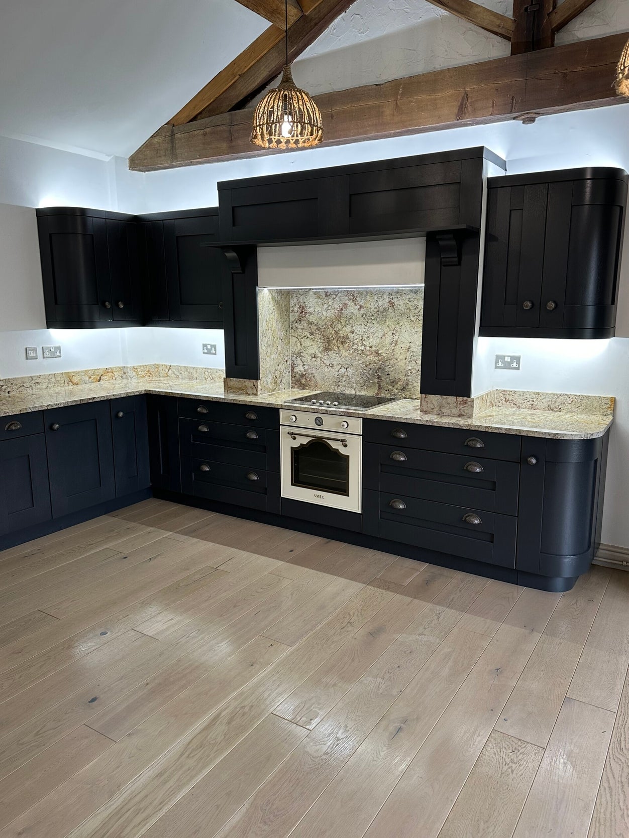 Kitchen after FARROW refinishing