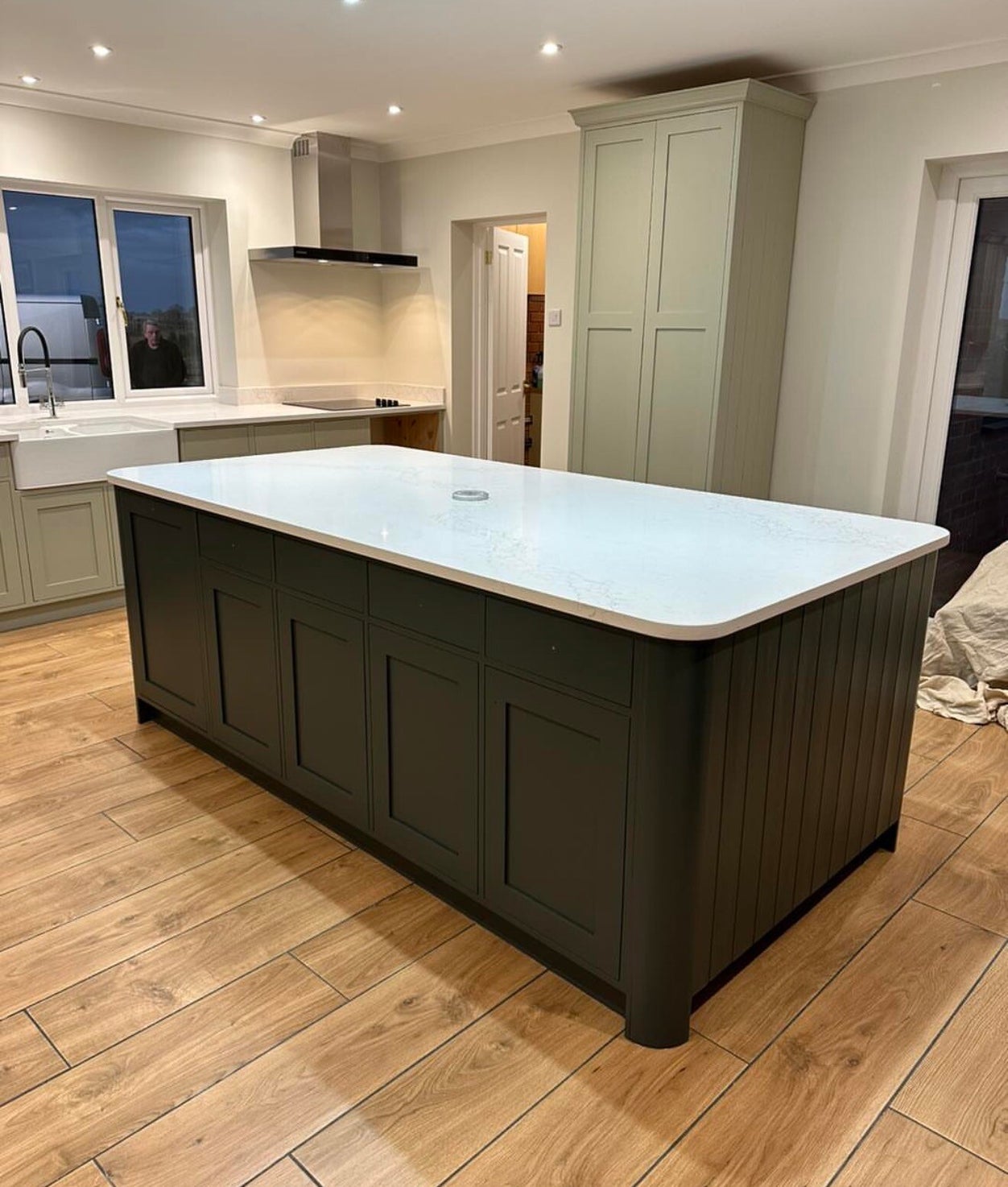 Kitchen after FARROW refinishing