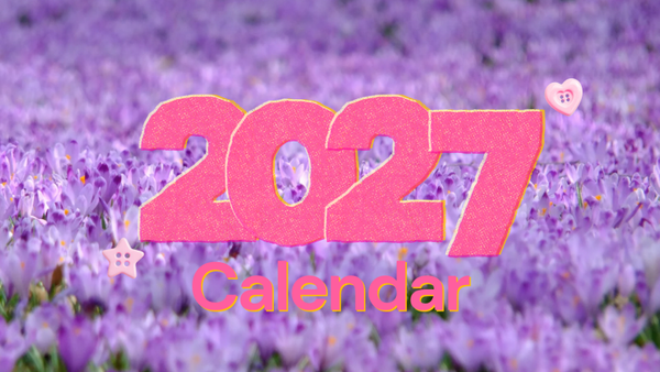 Calendar 2027