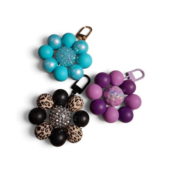 Custommade - Sleutelhanger bloem