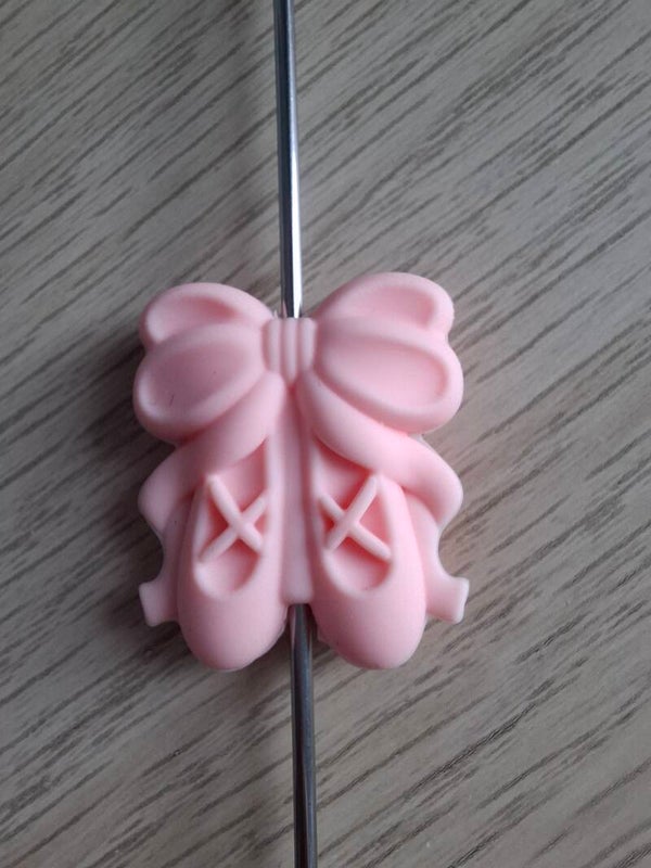 Roze balletschoen