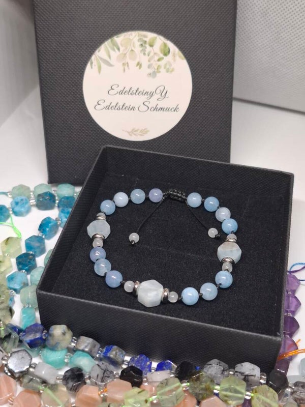 Aquamarin, Calcedon